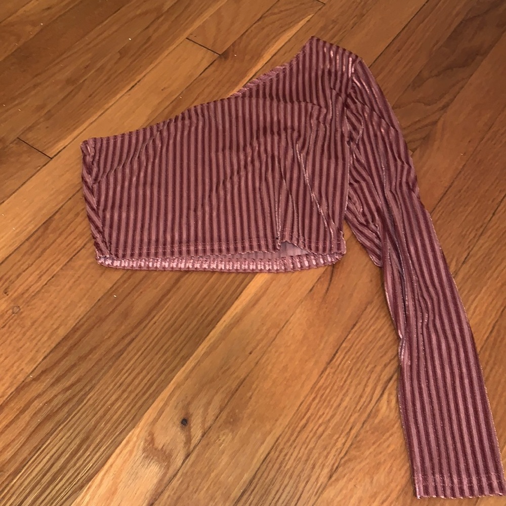 Off the shoulder crop top